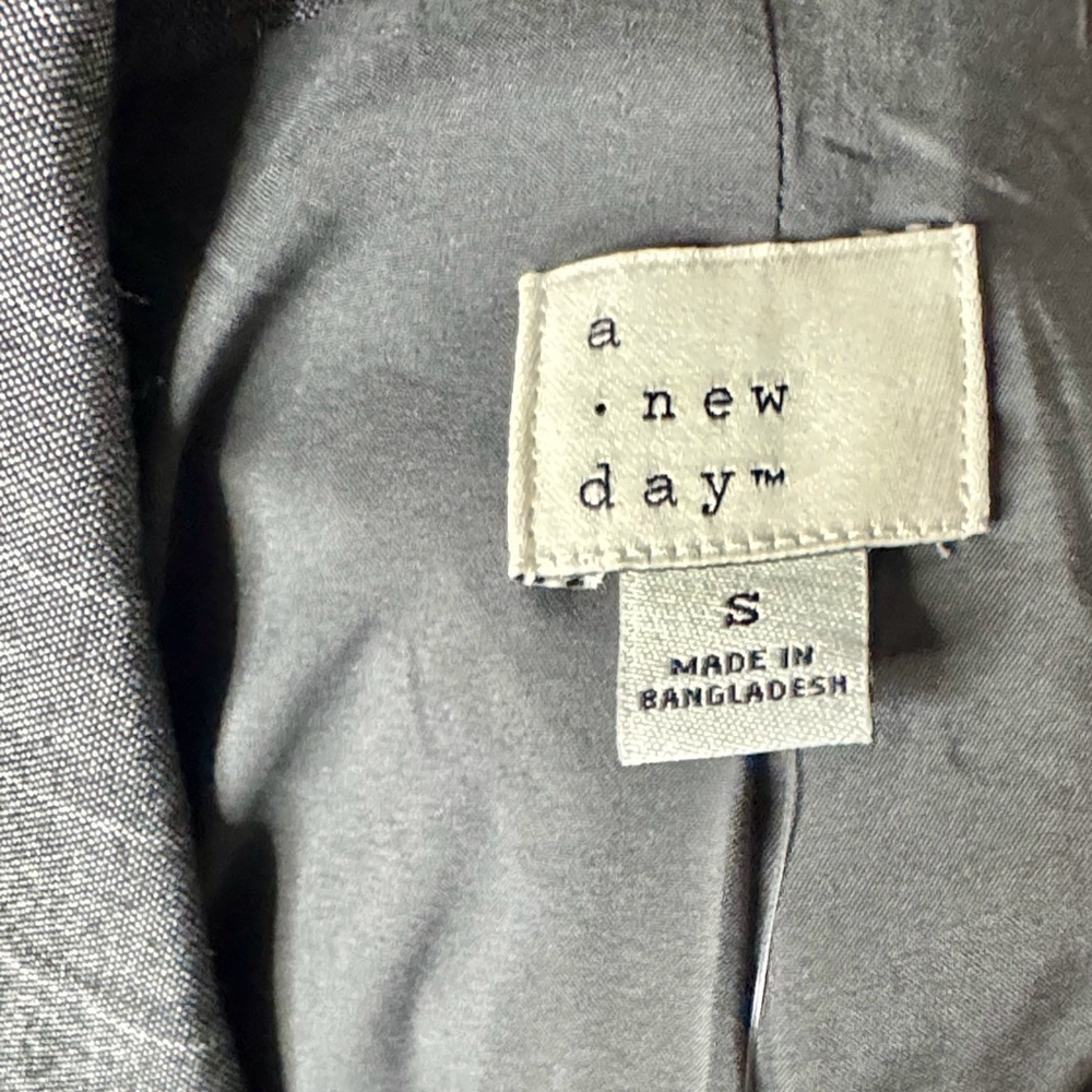 a new day Gray Pinstripe Blazer - Picture 4 of 7